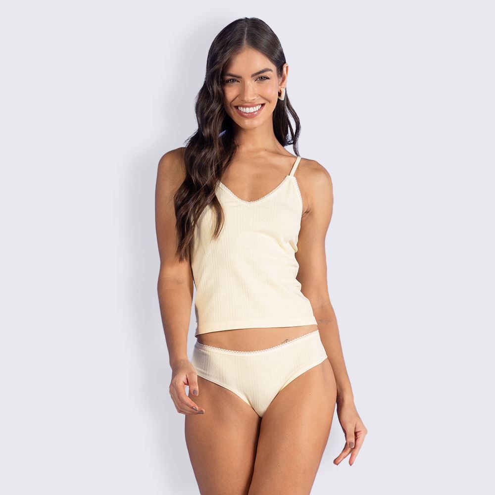 Calcinha Tanga De Poliamida Camila Moretti