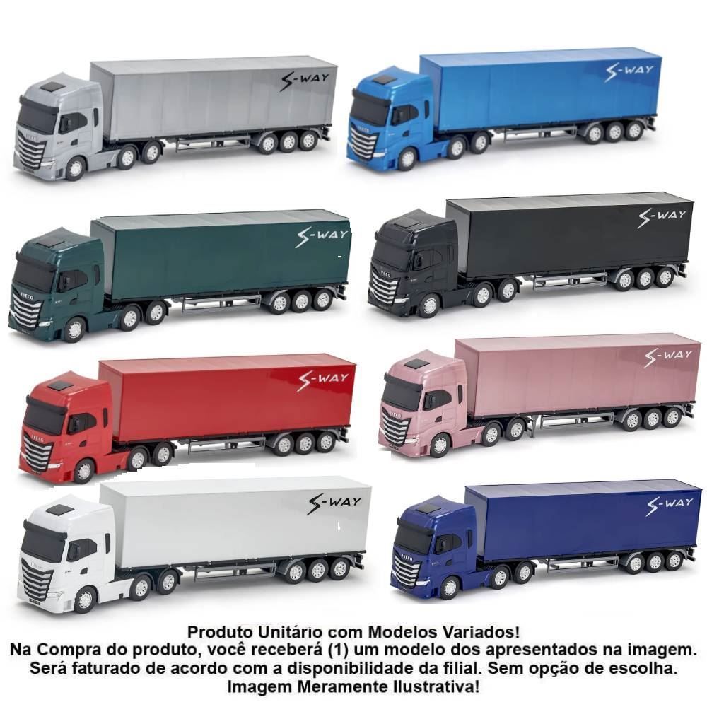 Caminhão Baú Iveco Sway Usual Plastic - Sortido