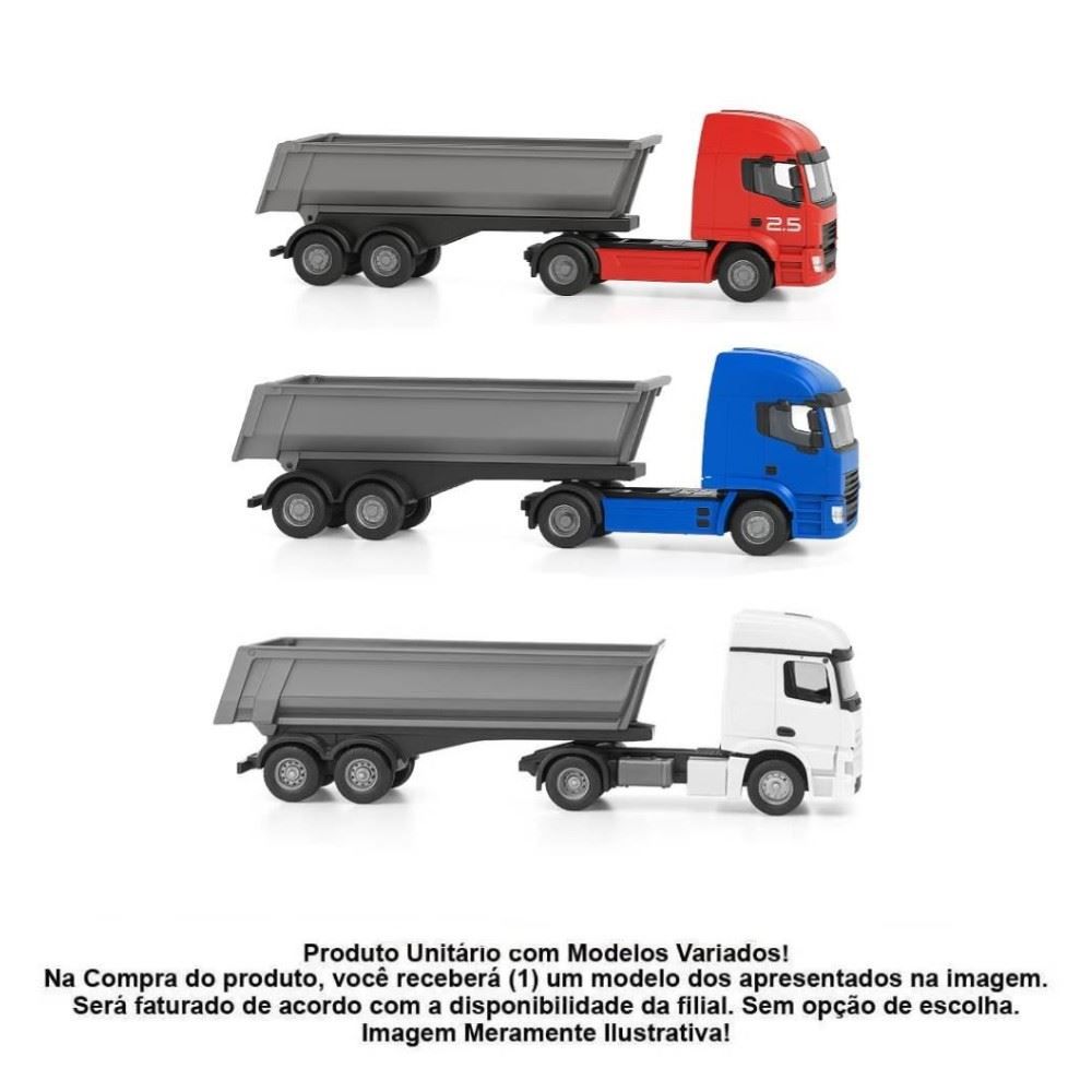 Caminhão Truck Basculante Usual Plastic - Sortido