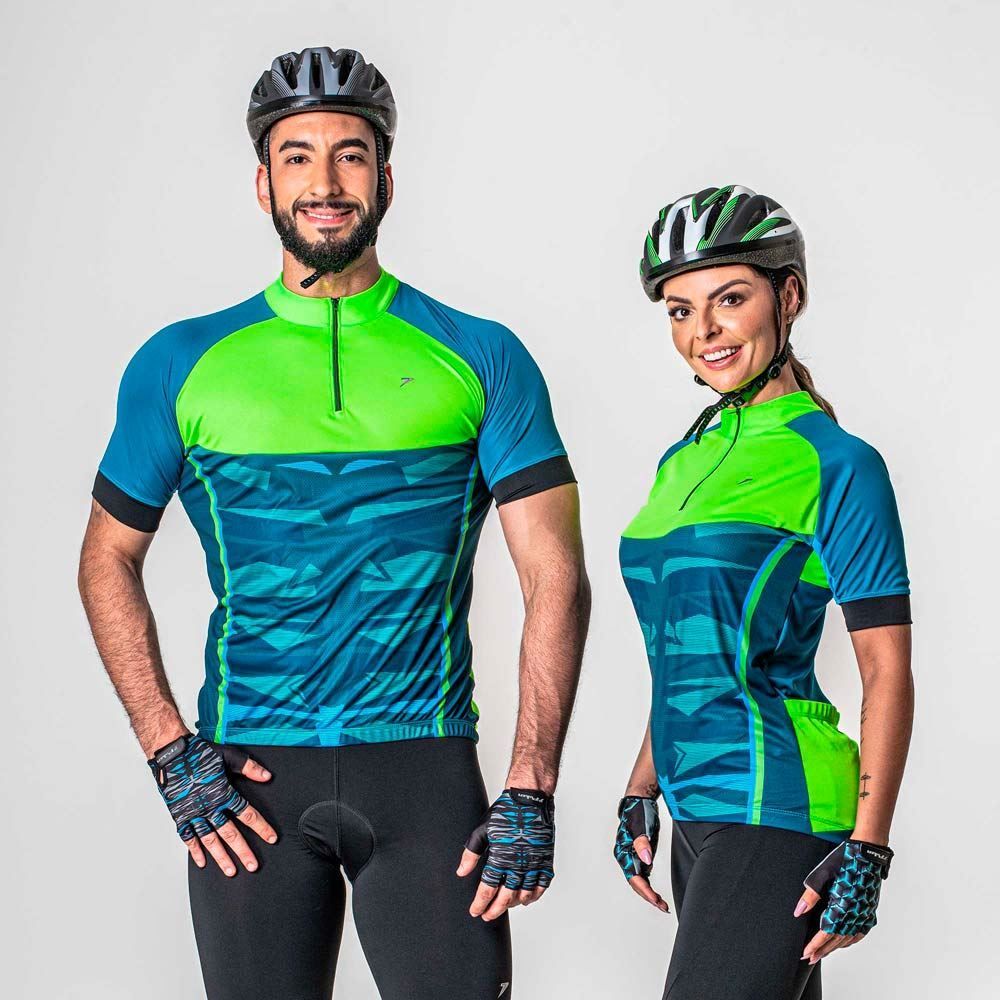 Camisa Bike Eclipse 1/2 Zíper Poker