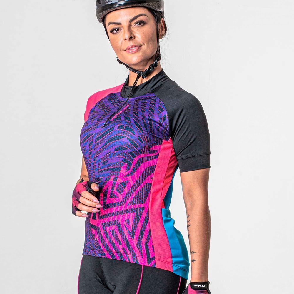 Camisa Bike Root 1/2 Zíper Poker