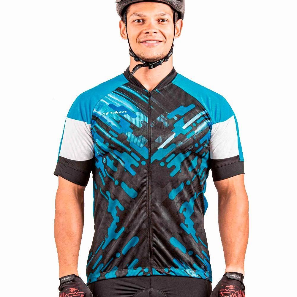 Camisa Bike Sidewind Zíper Total Poker