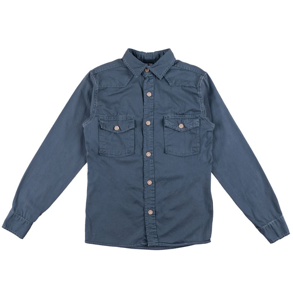 Camisa de 4 a 10 Anos Sarja Tinturada Hot Dog