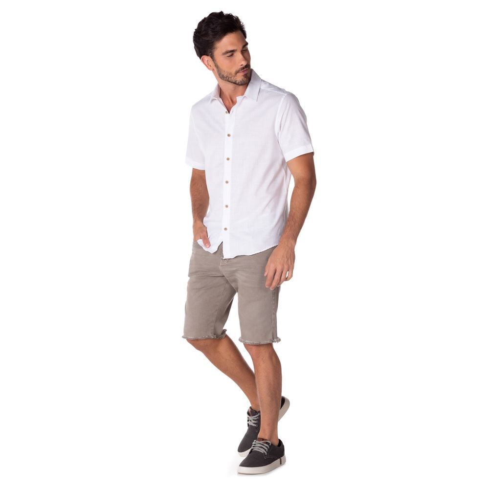 Camisa em Algodão Flame Marc Alain