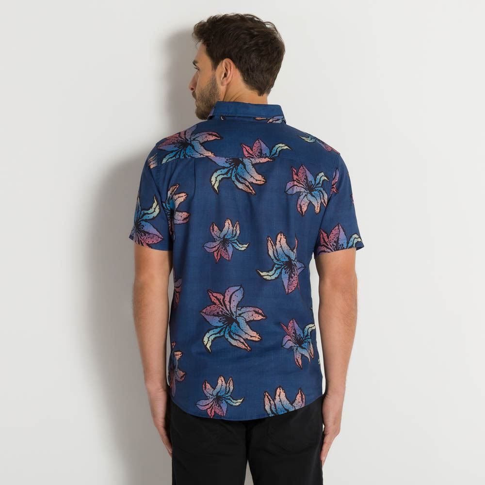 Camisa Estampa Floral Nicoboco