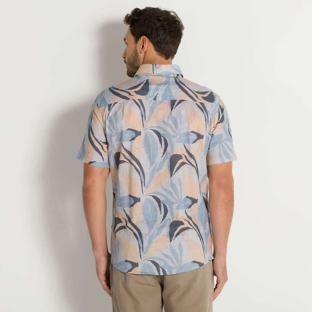 Camisa Estampa Folhagem Nicoboco
