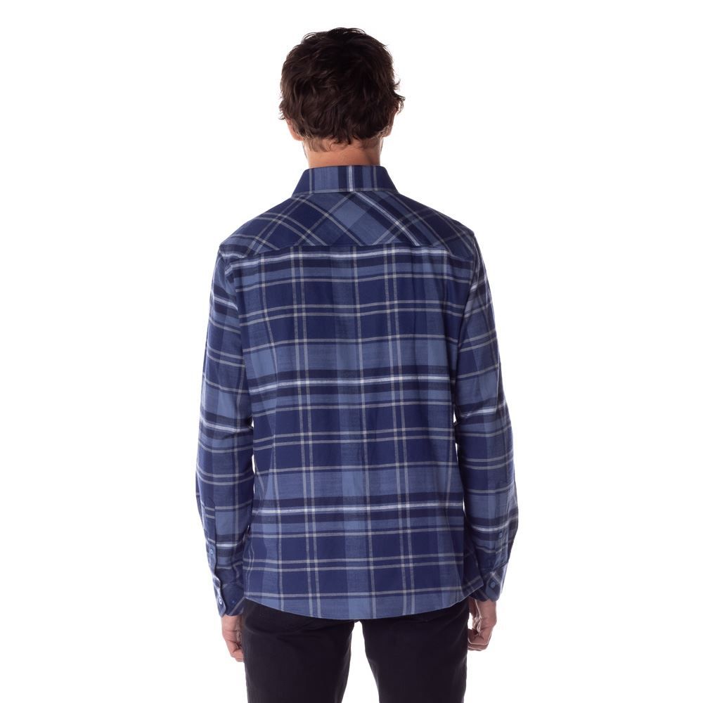 Camisa Flanela Xadrez com Bolsos Marc Alain