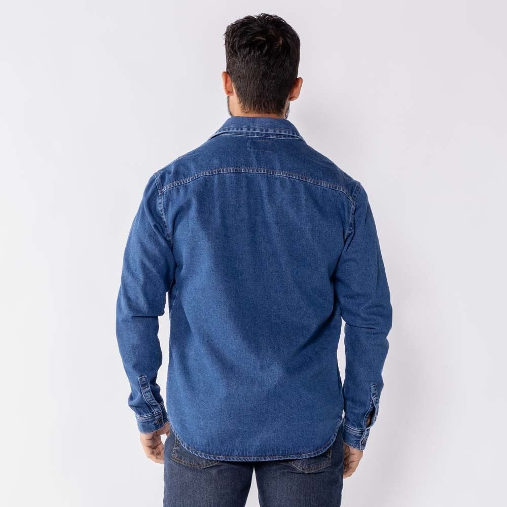 Camisa Jeans Masculina Marc Alain