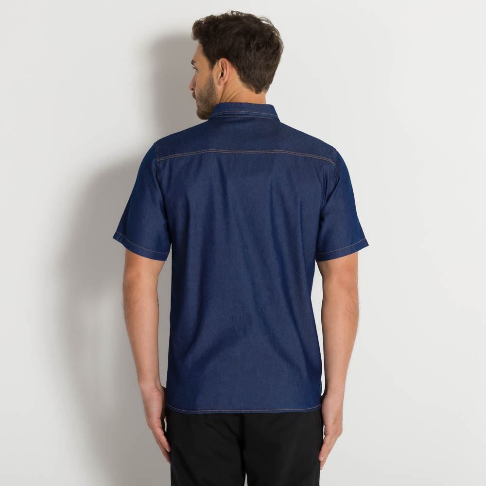 Camisa Jeans Masculina Marc Alain