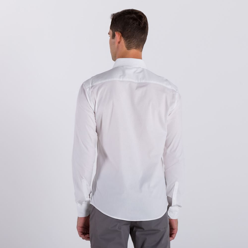 Camisa Manga Longa com Elastano Marc Alain