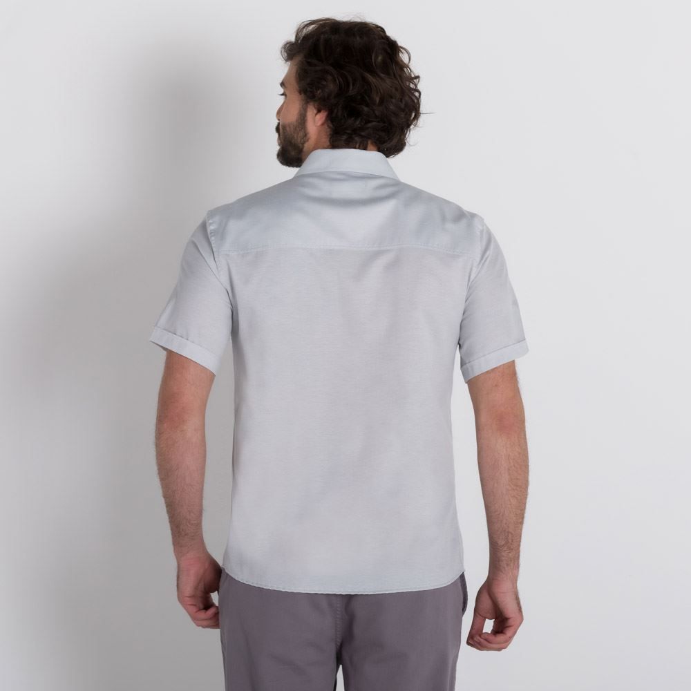 Camisa Maquinetada Manga Curta Marc Alain