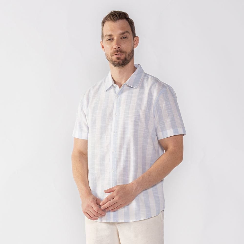 Camisa Masculina De Botão Algodão Thing