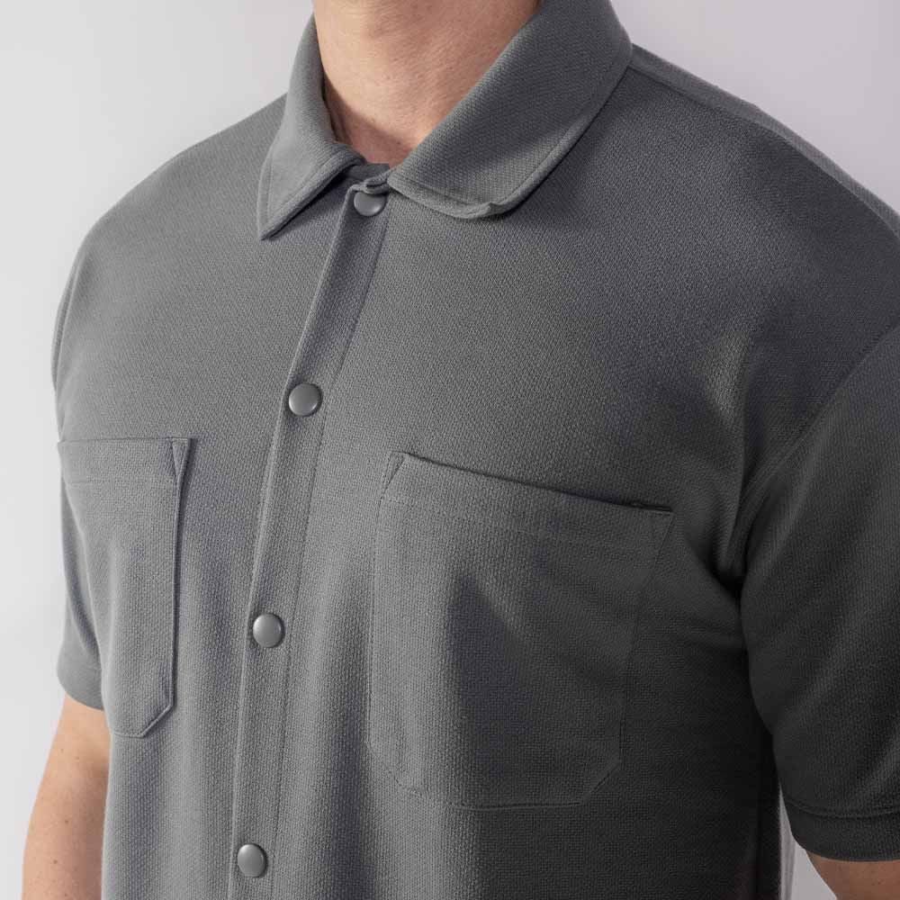 Camisa Masculina De Botão Com Bolso Thing