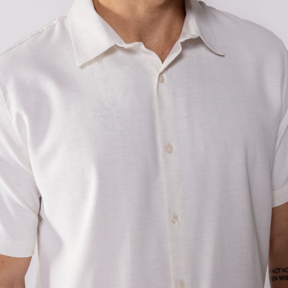 Camisa Masculina De Botão Manga Curta Marc Alain