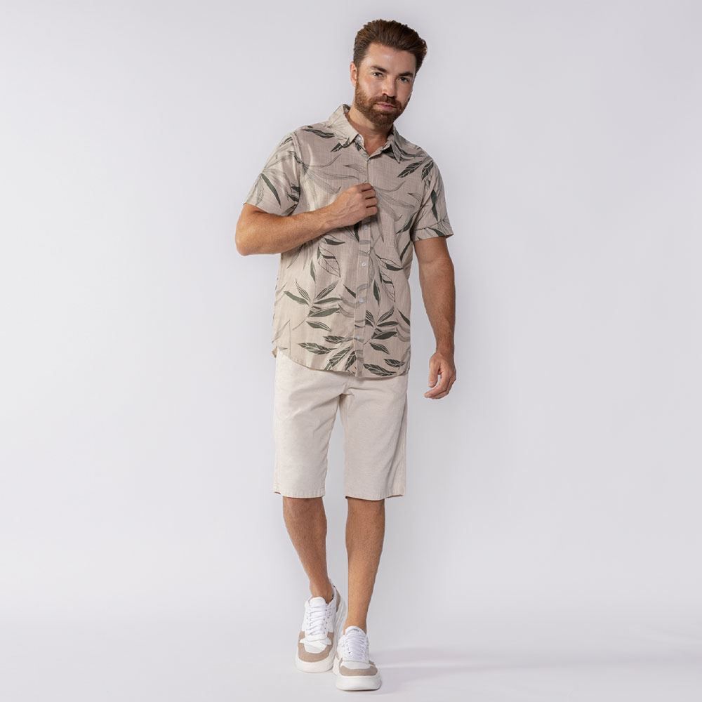 Camisa Masculina De Botão Marc Alain