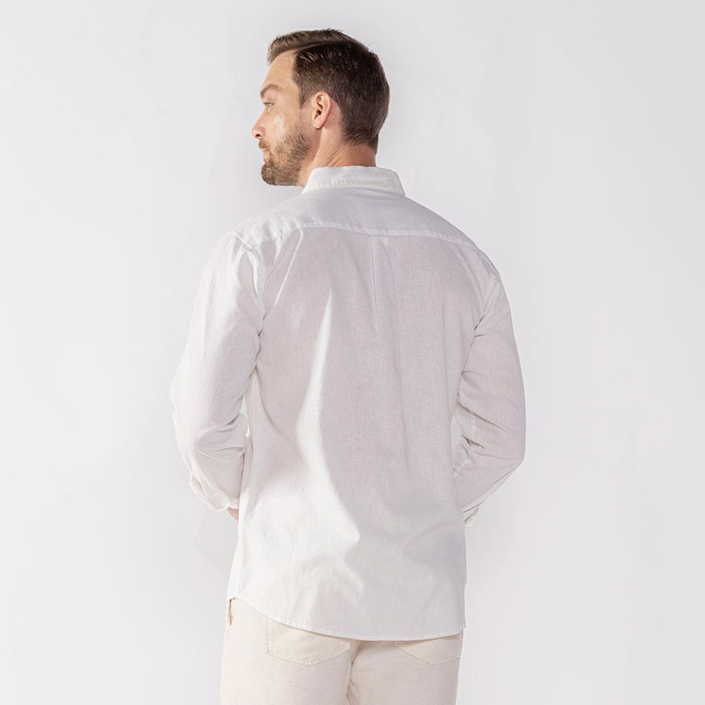 Camisa Masculina De Linho Thing