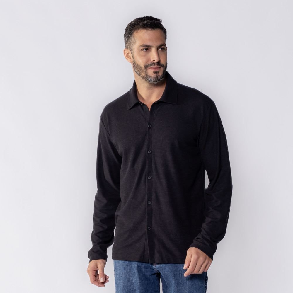 Camisa Masculina De Malha Hector Marc Alain