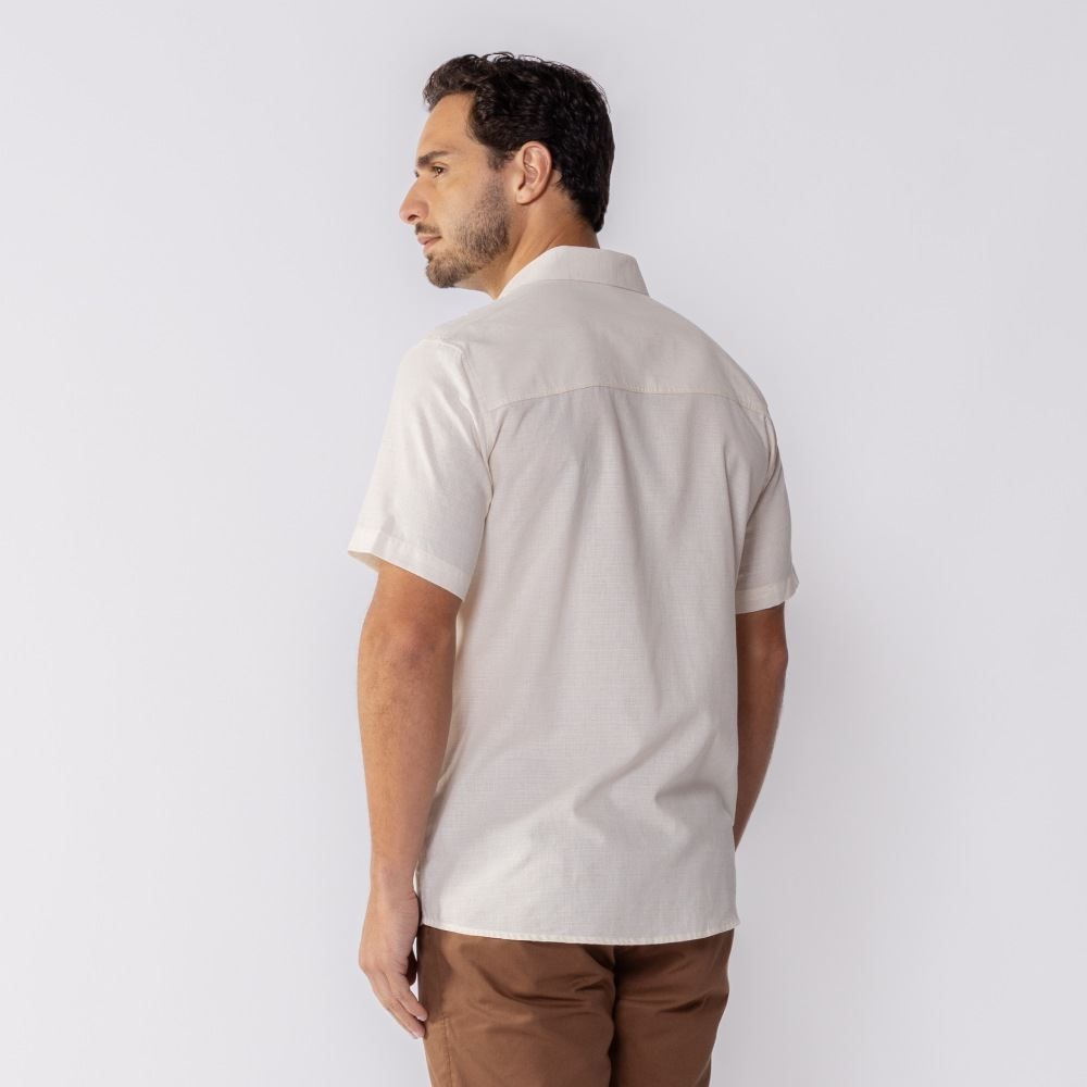 Camisa Masculina Lisa Viscolinho Marc Alain