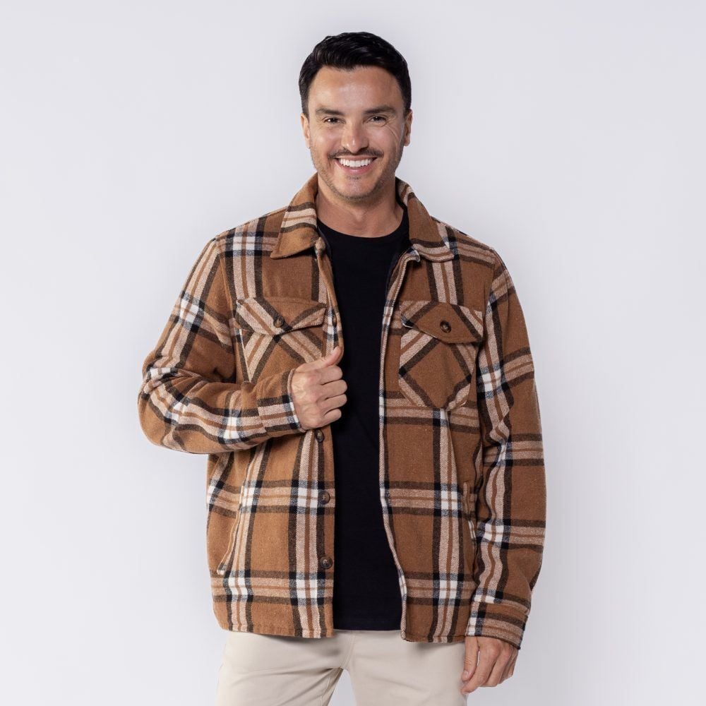 Camisa Masculina Xadrez De Flanela Thing