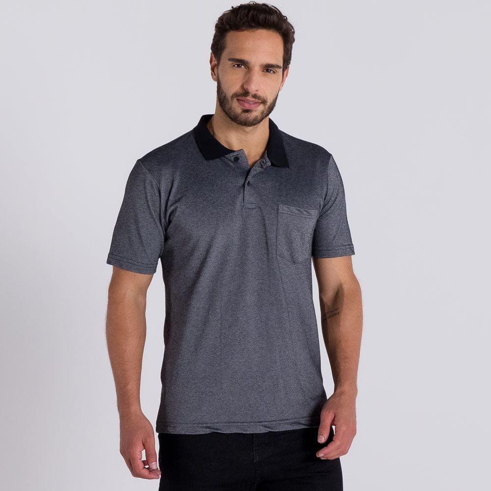 Camisa Polo Básica Marc Alain