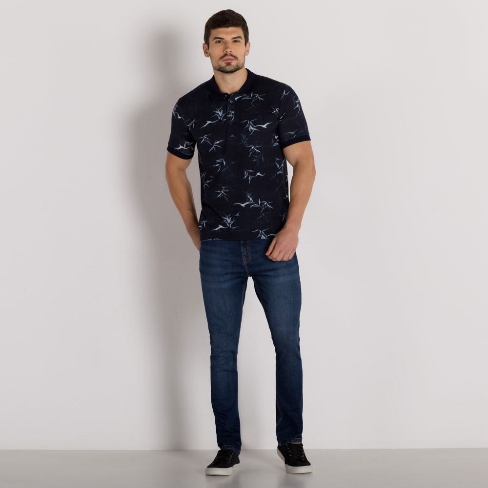 Camisa Polo com Rotativo Hangar 33