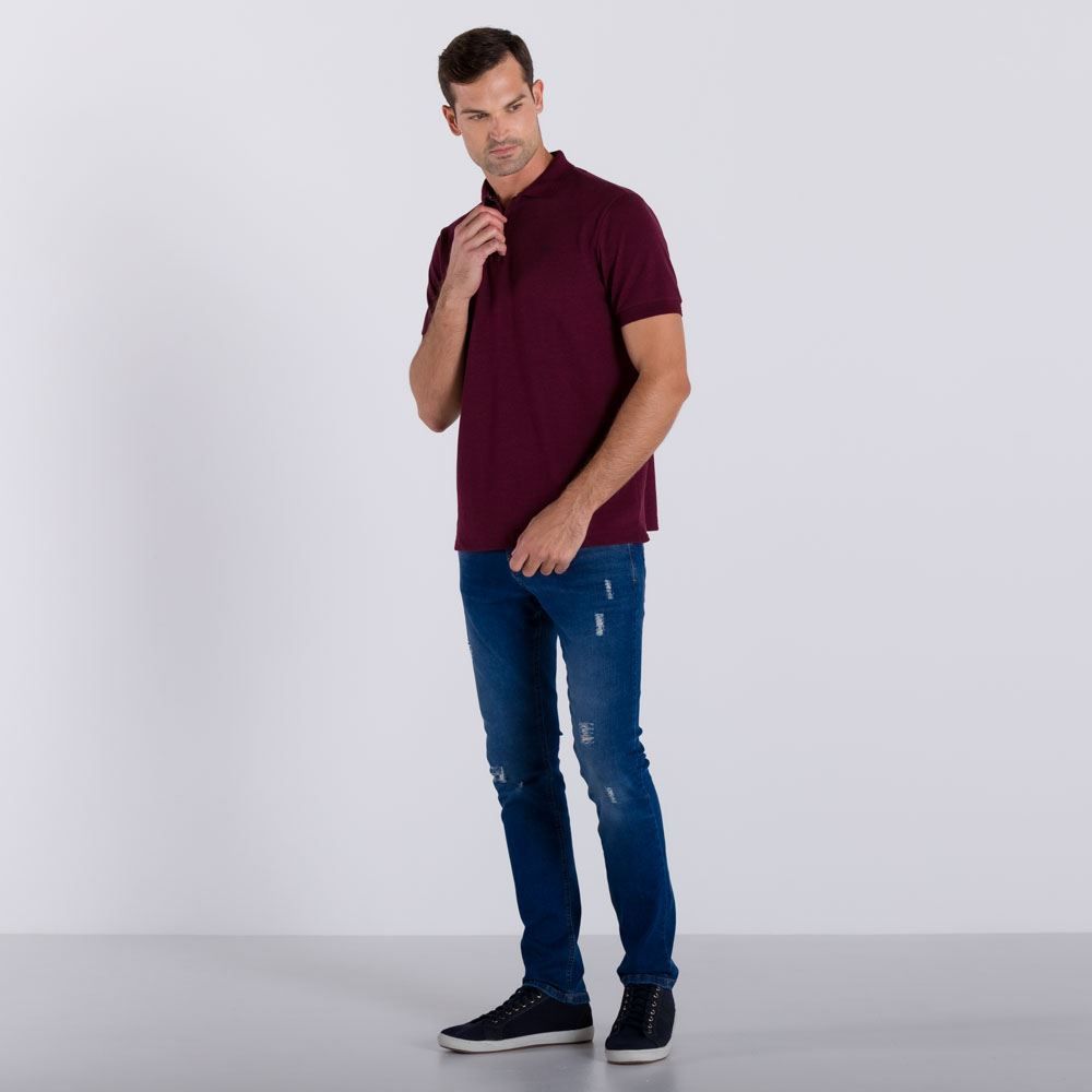 Camisa Polo com Zíper Hangar 33