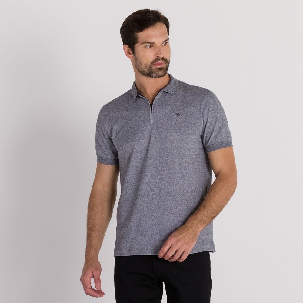 Camisa Polo com Zíper Hangar 33