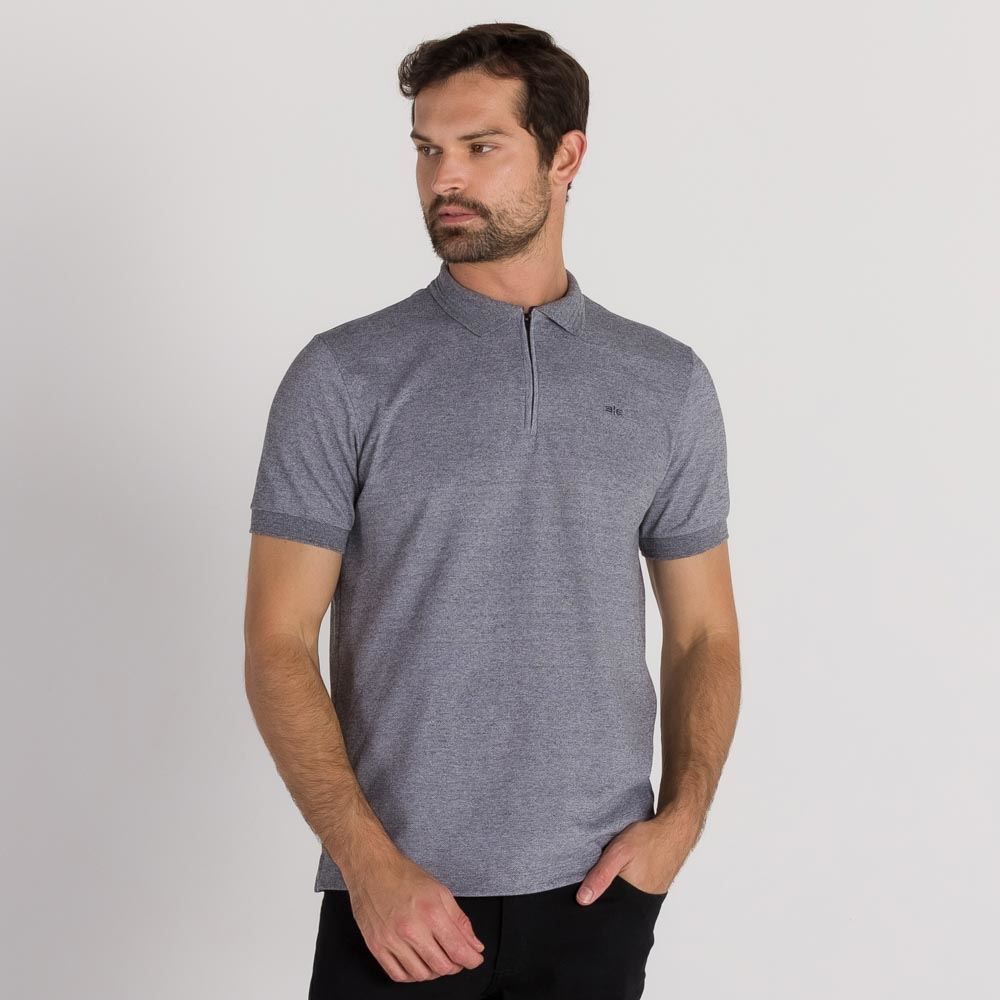 Camisa Polo com Zíper Hangar 33