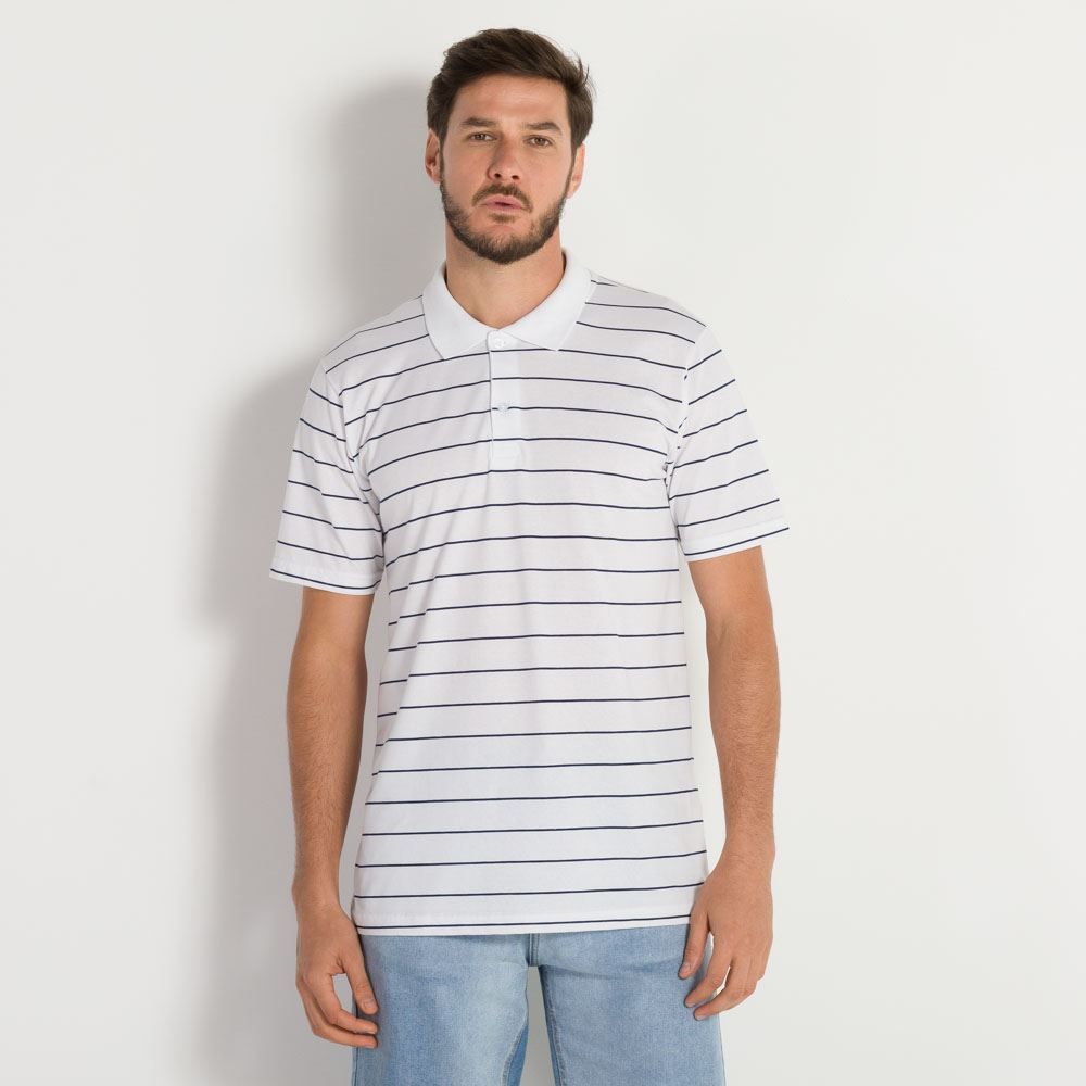 Camisa Polo Listrada Marc Alain