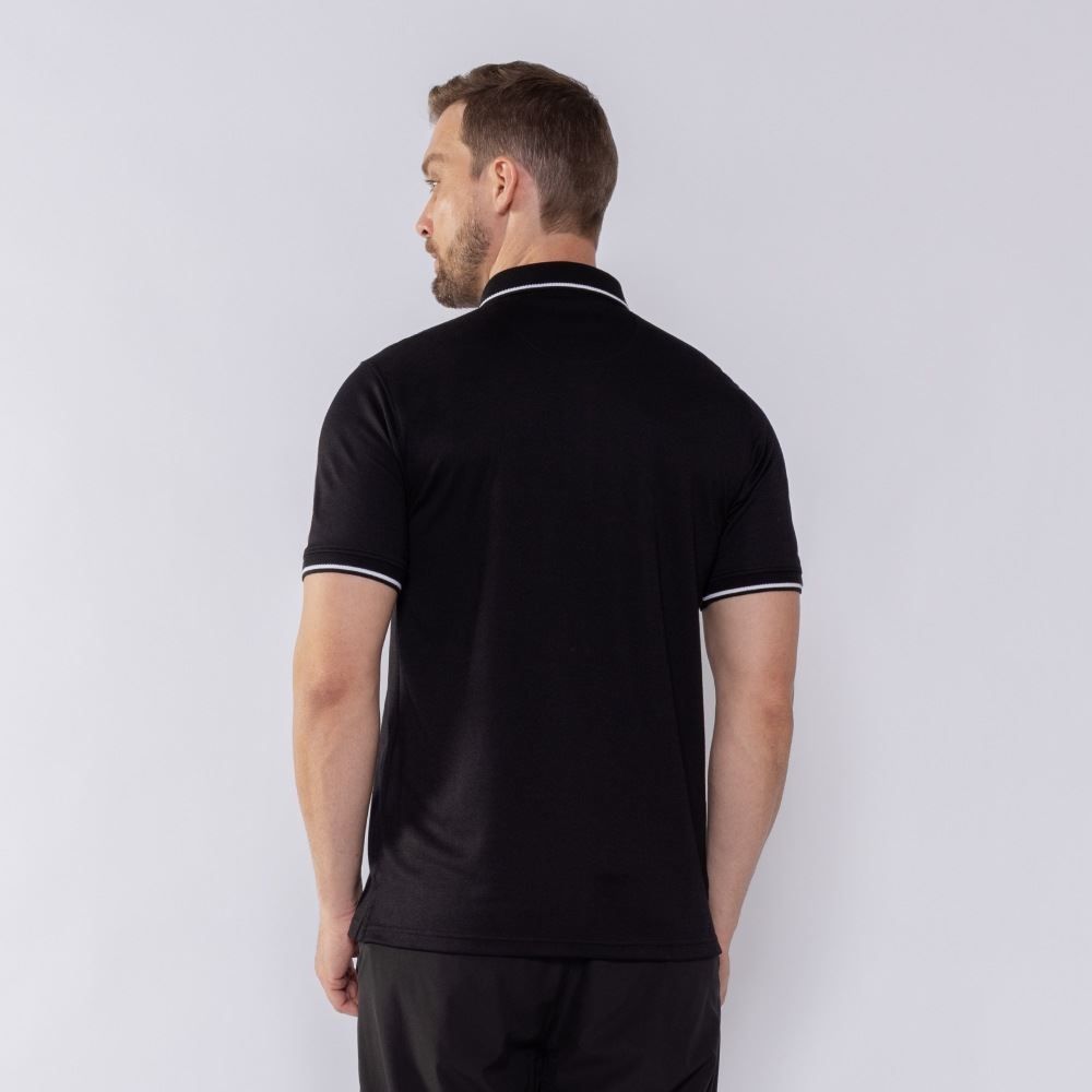 Camisa Polo Masculina Jacquard Marc Alain