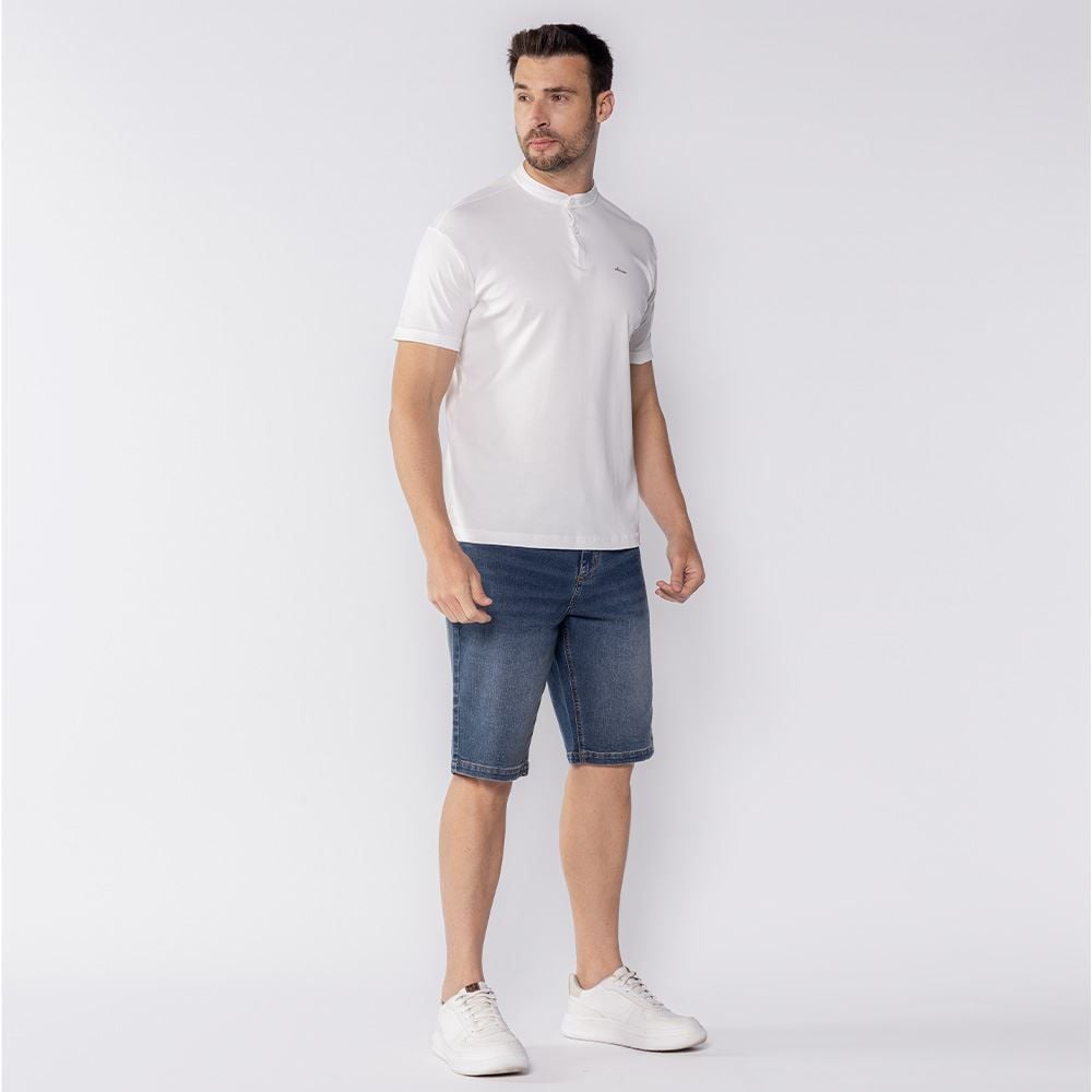 Camisa Polo Masculina De Algodão Dixie