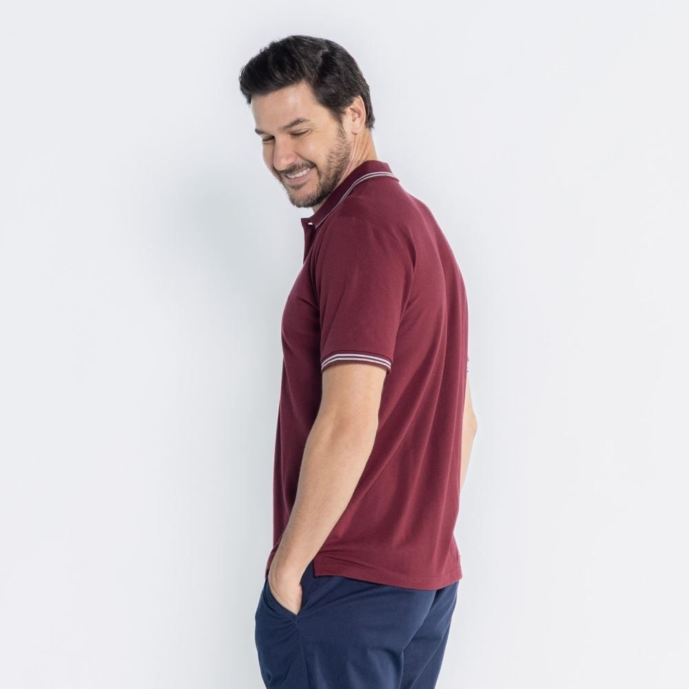 Camisa Polo Piquet Masculina Marc Alain