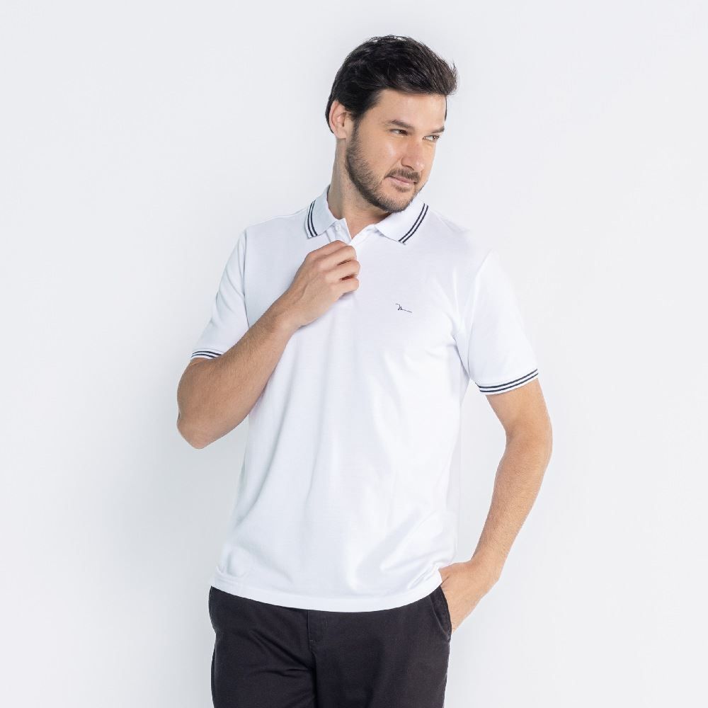 Camisa Polo Piquet Masculina Marc Alain
