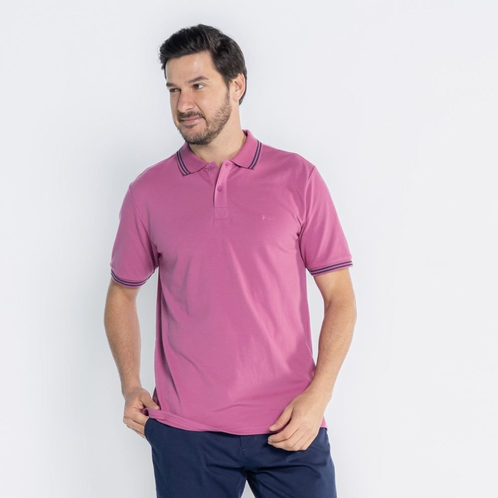 Camisa Polo Piquet Masculina Marc Alain