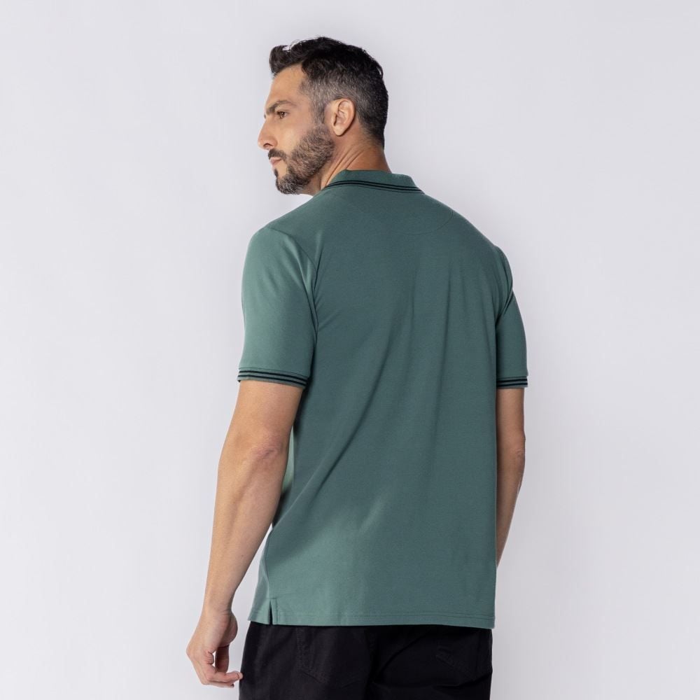 Camisa Polo Piquet Masculina Marc Alain