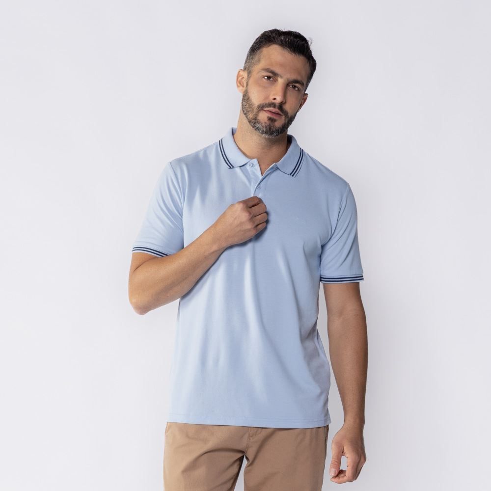 Camisa Polo Piquet Masculina Marc Alain