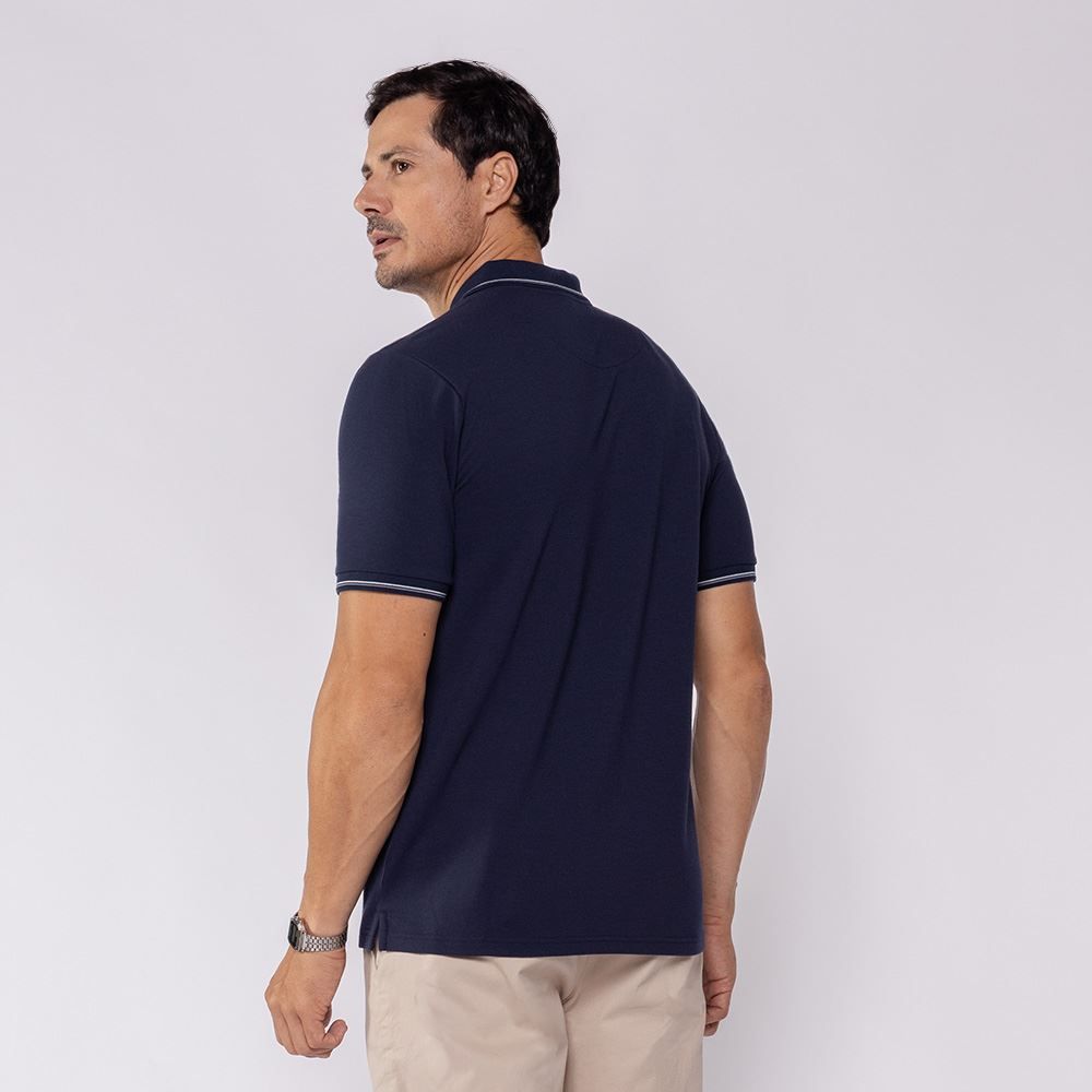 Camisa Polo Piquet Masculina Marc Alain