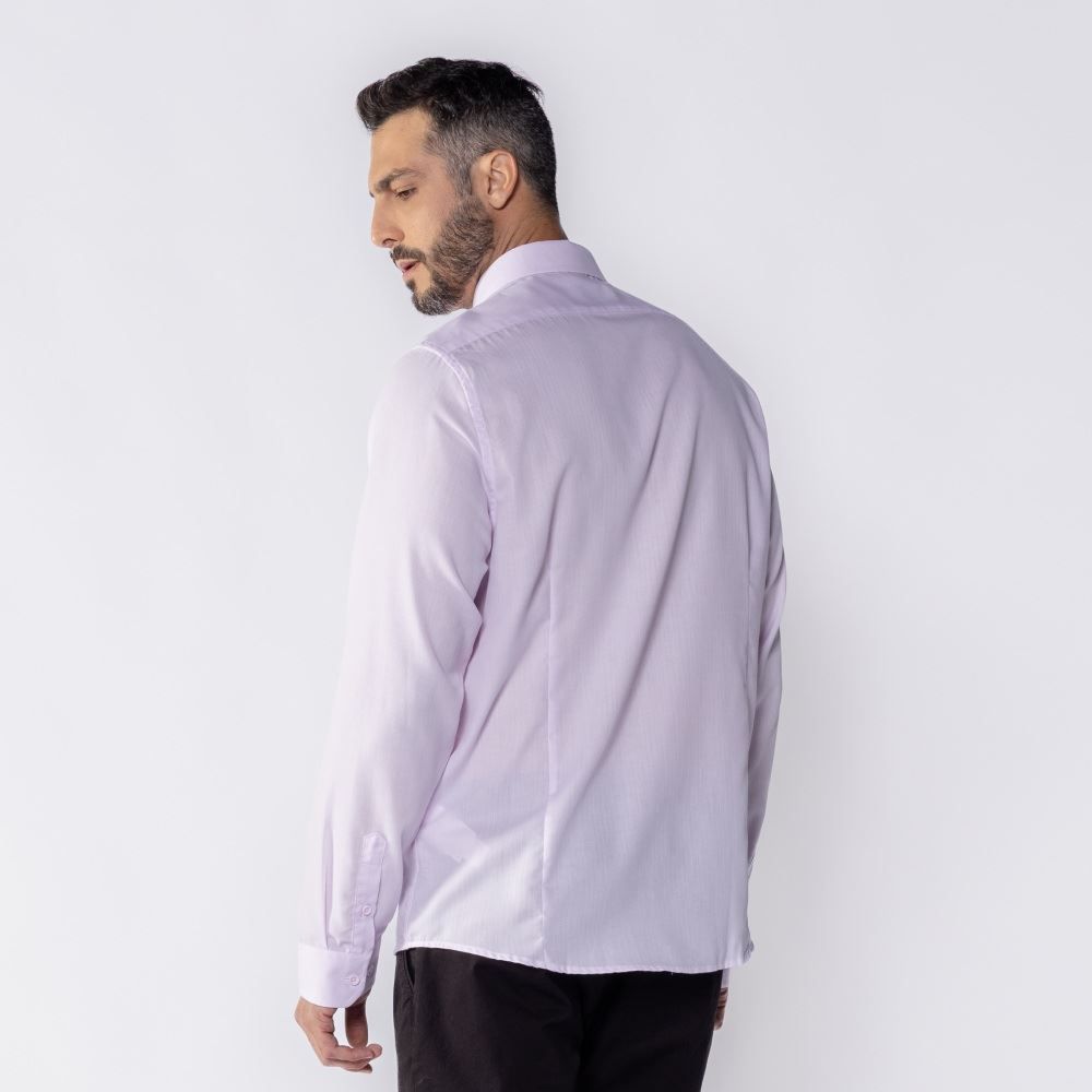 Camisa Social Masculina De Tricoline Marc Alain