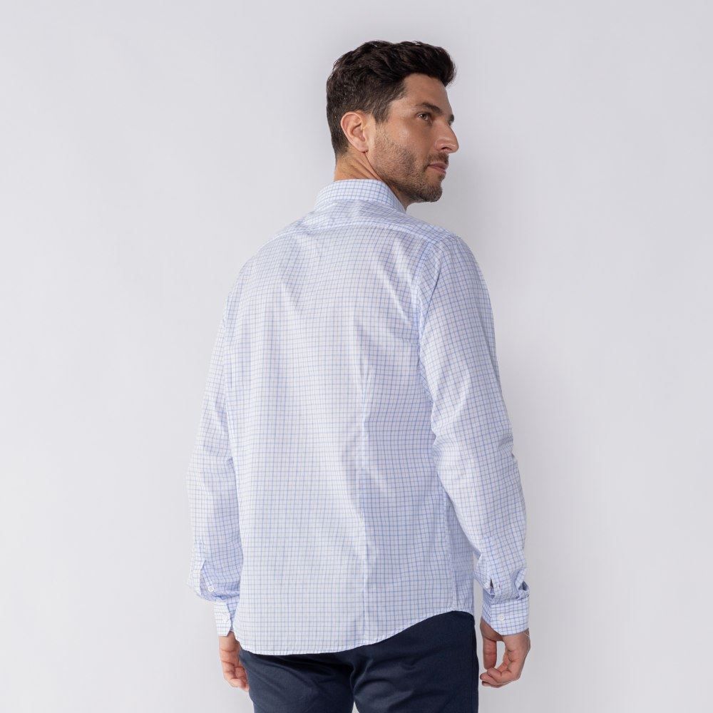 Camisa Social Masculina De Tricoline Marc Alain