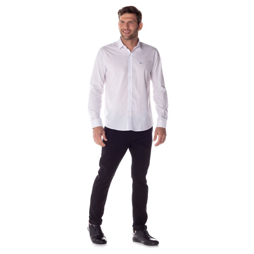 Camisa Social Micromotivos Marc Alain