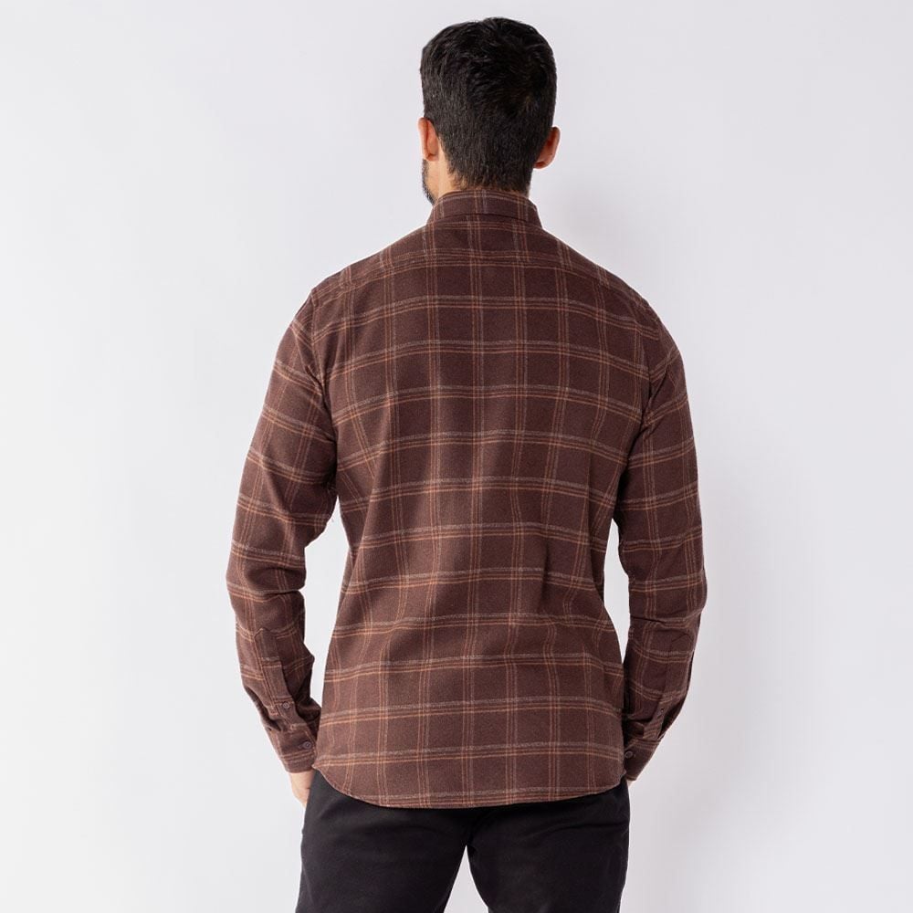 Camisa Xadrez Masculina Em Flanela Marc Alain