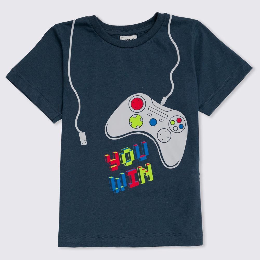 Camiseta 1 a 3 anos Controle Silk Game Yoyo Kids
