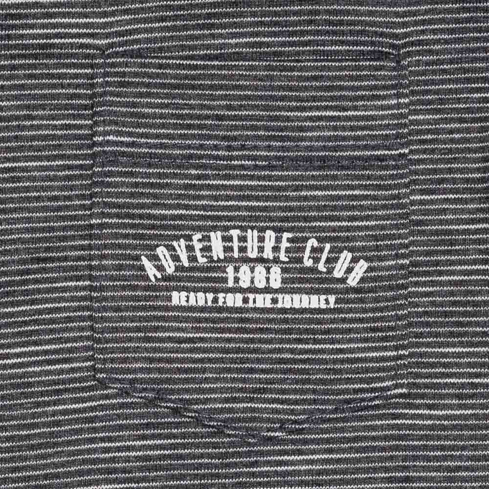 Camiseta 1 a 3 anos Flamê Bolso Adventure Yoyo Kids