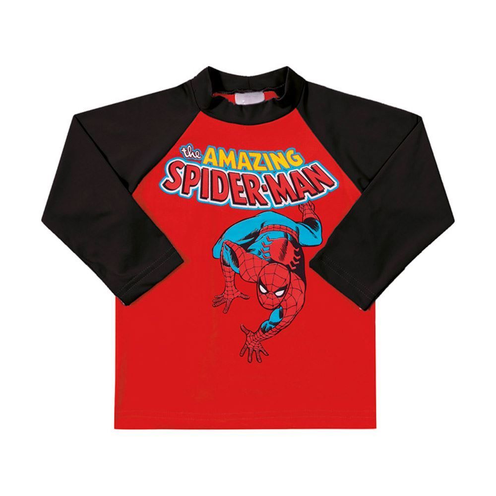 Camiseta 1 a 3 Anos Homem Aranha Marlan Malhas