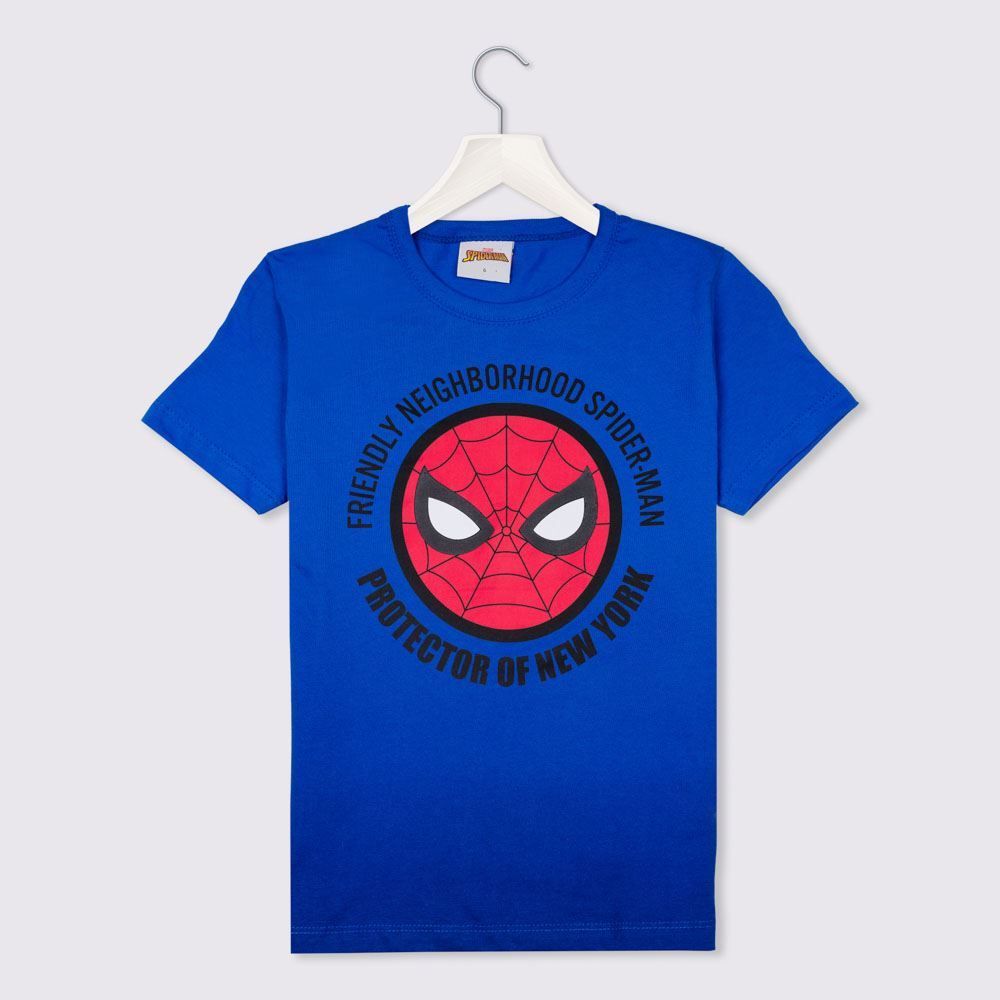Camiseta 1 a 3 anos Malha Neighborhood Spider Man Marvel