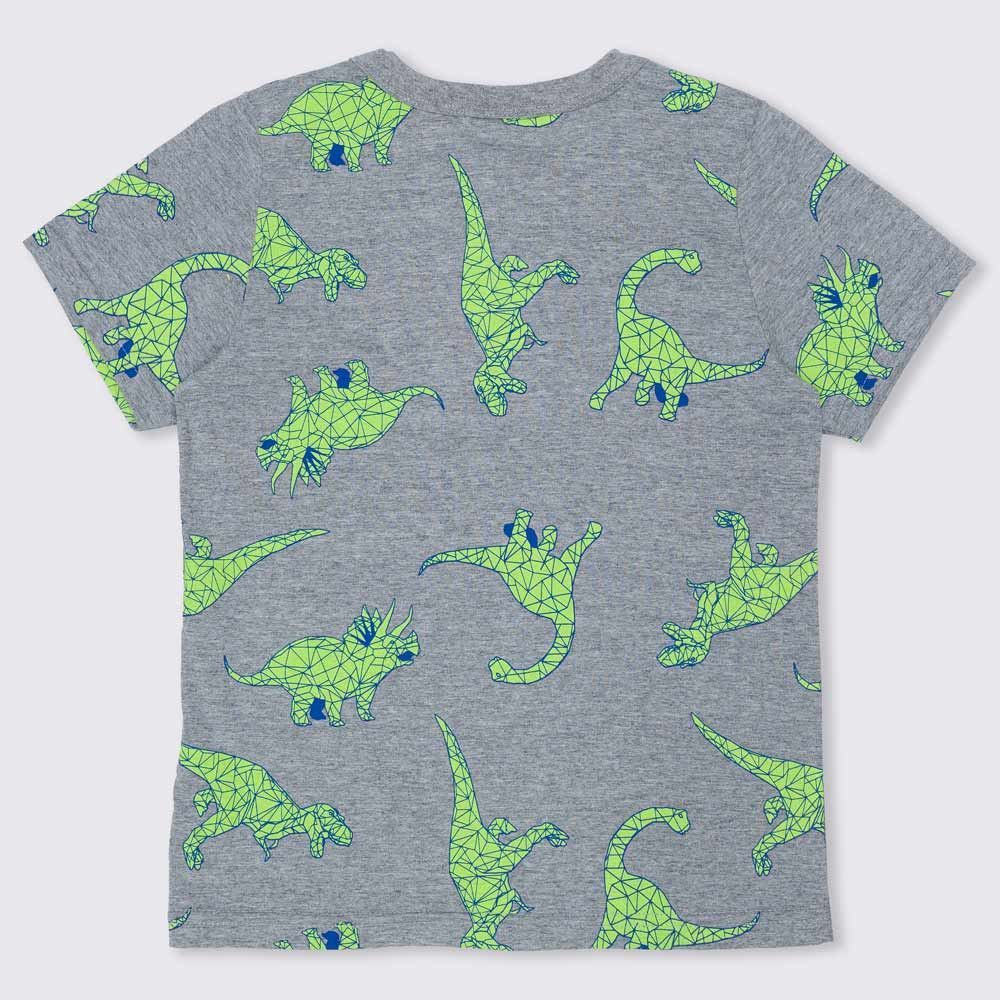 Camiseta 1 a 3 anos Meia Malha Dinos Yoyo Kids