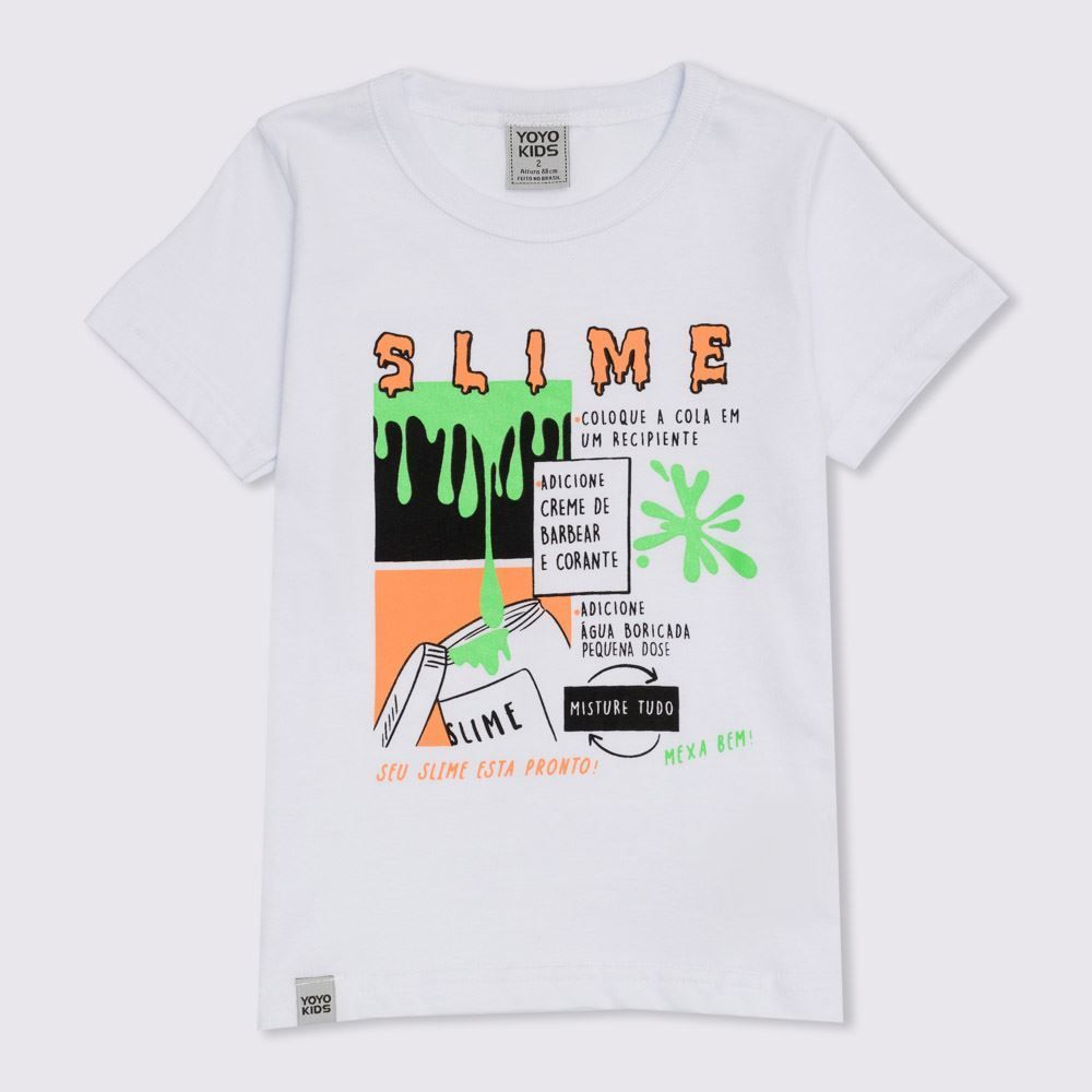 Camiseta 1 a 3 Slime Yoyo Kids