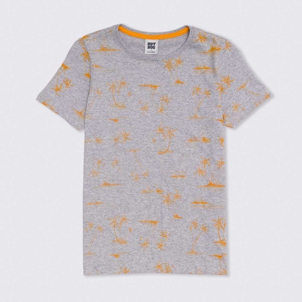 Camiseta 12 a 16 anos Malha Coqueiros Hot Dog