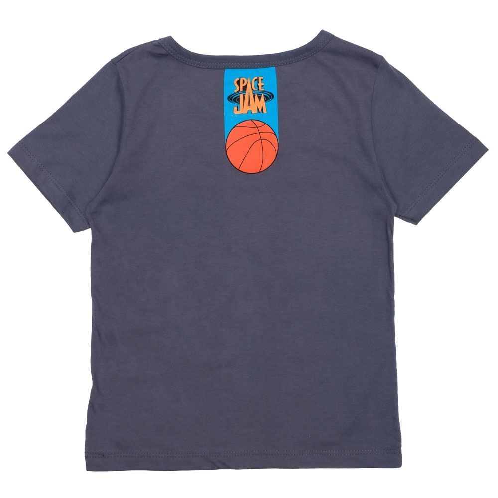 Camiseta 12 a 16 anos Space Jam Pernalonga Basquete Bandup