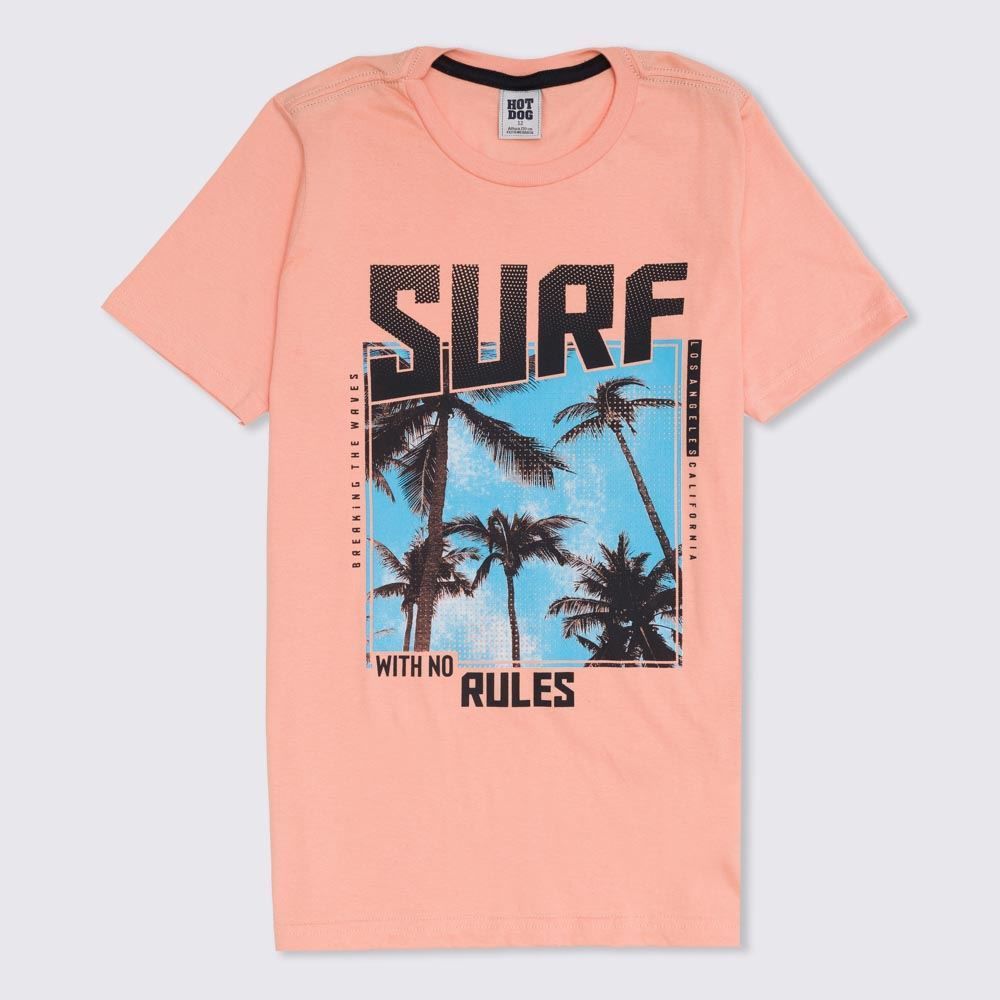 Camiseta 12 a 16 anos Surf Hot Dog
